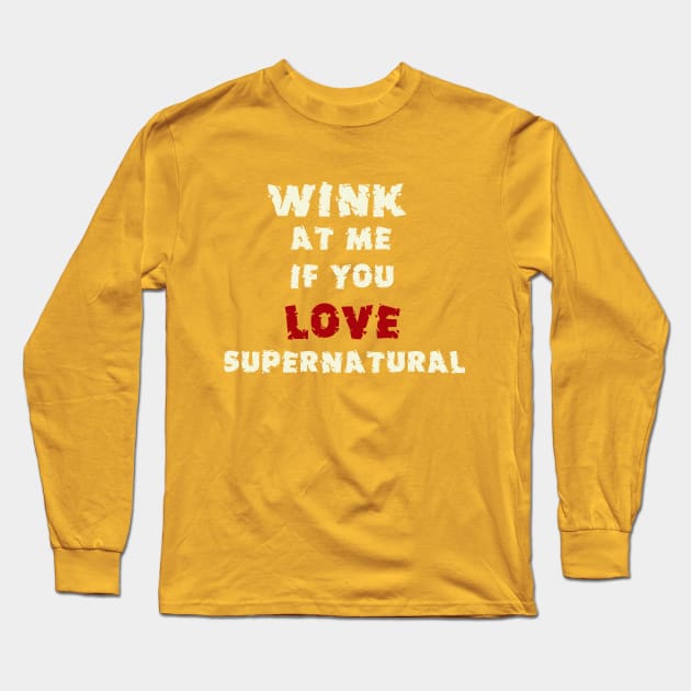 Fandom Love Long Sleeve T-Shirt by Winchestered